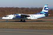 Vulkan Air Antonov An-26B (UR-CQE) at  Paderborn - Lippstadt (Heinz Nixdorf), Germany