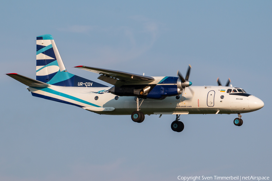 Vulkan Air Antonov An-26B (UR-CQV) | Photo 452026