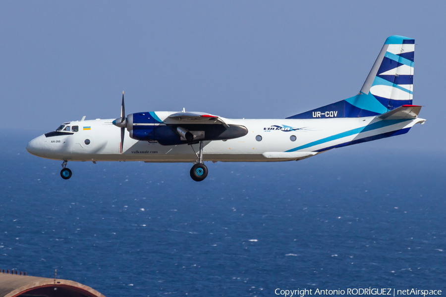 Vulkan Air Antonov An-26B (UR-CQV) | Photo 406437