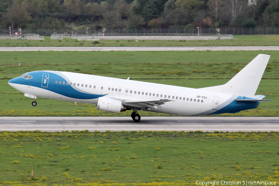 Jonika Airlines Boeing 737-4K5 (UR-CSV) | Photo 406276