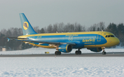 Aerosvit Airlines Airbus A320-212 (UR-DAI) at  Salzburg - W. A. Mozart, Austria