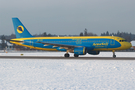 Aerosvit Airlines Airbus A320-212 (UR-DAI) at  Salzburg - W. A. Mozart, Austria