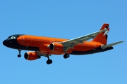 Aviatrans K Airbus A320-211 (UR-DAK) at  Gran Canaria, Spain