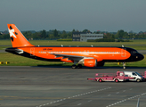 Aviatrans K Airbus A320-211 (UR-DAK) at  Warsaw - Frederic Chopin International, Poland