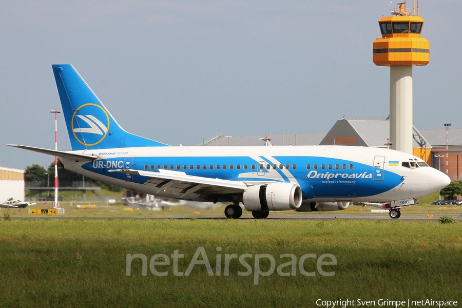 Dniproavia Boeing 737-5L9 (UR-DNC) | Photo 16158