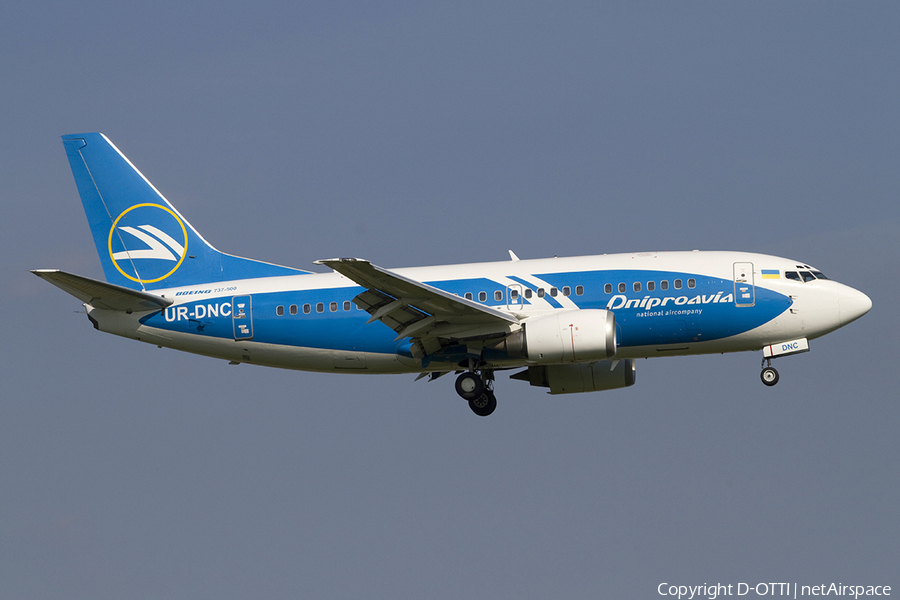 Dniproavia Boeing 737-5L9 (UR-DNC) | Photo 318678