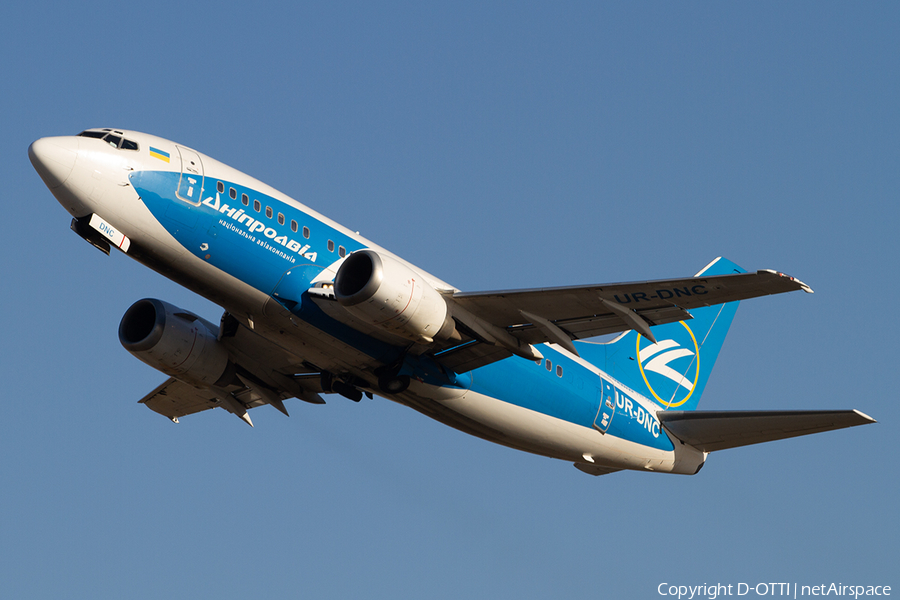 Dniproavia Boeing 737-5L9 (UR-DNC) | Photo 345498