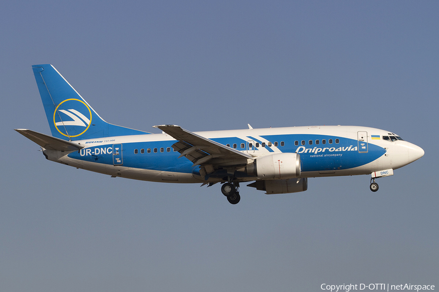 Dniproavia Boeing 737-5L9 (UR-DNC) | Photo 316889