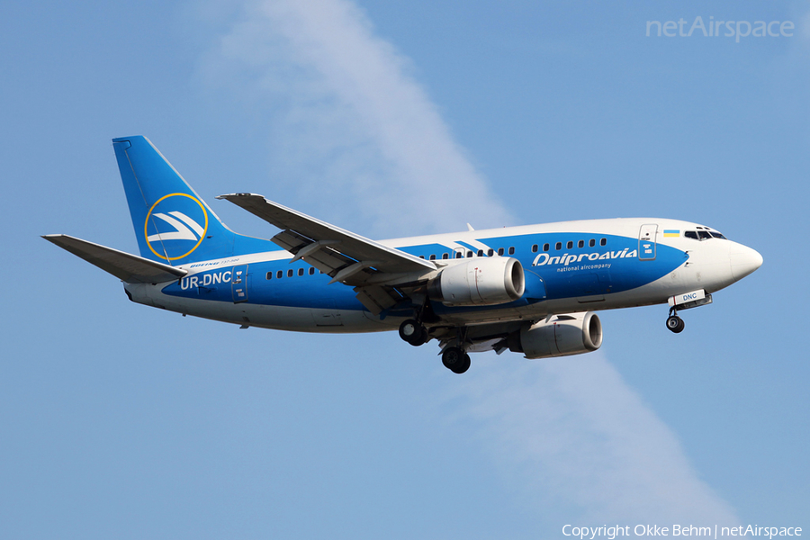 Dniproavia Boeing 737-5L9 (UR-DNC) | Photo 40720