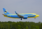 Aerosvit Airlines Boeing 737-36Q (UR-DNJ) at  Hamburg - Fuhlsbuettel (Helmut Schmidt), Germany