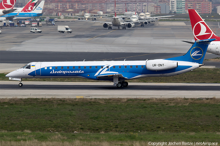 Dniproavia Embraer ERJ-145LR (UR-DNT) | Photo 83779