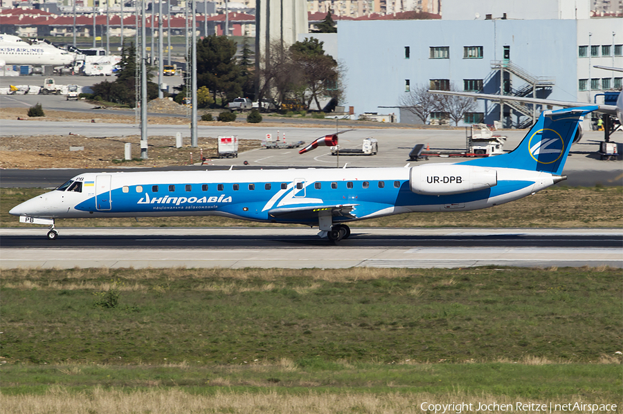 Dniproavia Embraer ERJ-145LR (UR-DPB) | Photo 74865