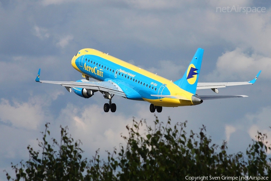 Aerosvit Airlines Embraer ERJ-190STD (ERJ-190-100STD) (UR-DSA) | Photo 11530