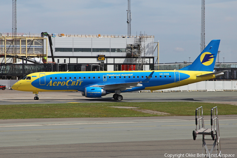 Aerosvit Airlines Embraer ERJ-190STD (ERJ-190-100STD) (UR-DSB) | Photo 36478