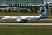 Ukraine International Airlines Embraer ERJ-190STD (ERJ-190-100STD) (UR-EMA) at  Munich, Germany