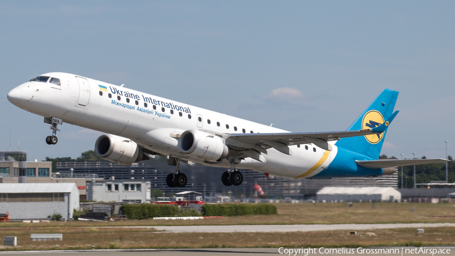 Ukraine International Airlines Embraer ERJ-190STD (ERJ-190-100STD) (UR-EMA) | Photo 389917