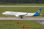 Ukraine International Airlines Embraer ERJ-190STD (ERJ-190-100STD) (UR-EMC) at  Dusseldorf - International, Germany