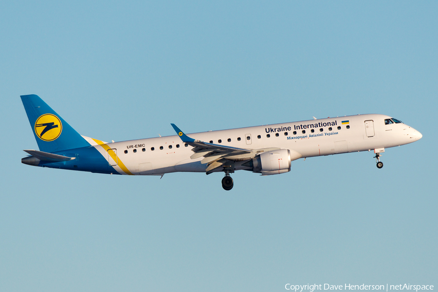 Ukraine International Airlines Embraer ERJ-190STD (ERJ-190-100STD) (UR-EMC) | Photo 37840