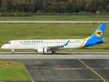 Ukraine International Airlines Embraer ERJ-190LR (ERJ-190-100LR) (UR-EME) at  Dusseldorf - International, Germany