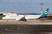 Ukraine International Airlines Embraer ERJ-195LR (ERJ-190-200LR) (UR-EMF) at  Luqa - Malta International, Malta