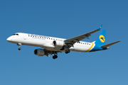 Ukraine International Airlines Embraer ERJ-195AR (ERJ-190-200 IGW) (UR-EMG) at  Barcelona - El Prat, Spain