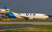 Ukraine International Airlines Boeing 737-3Y0(SF) (UR-FAA) at  Prague - Vaclav Havel (Ruzyne), Czech Republic