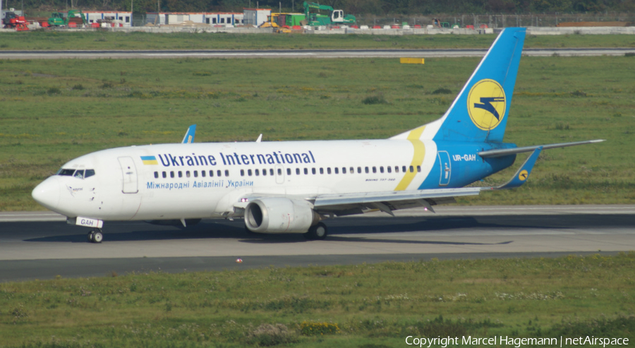 Ukraine International Airlines Boeing 737-32Q (UR-GAH) | Photo 112953