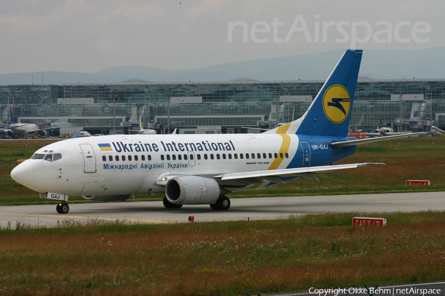 Ukraine International Airlines Boeing 737-5Y0 (UR-GAJ) | Photo 79058