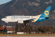 Ukraine International Airlines Boeing 737-5Y0 (UR-GAK) at  Salzburg - W. A. Mozart, Austria