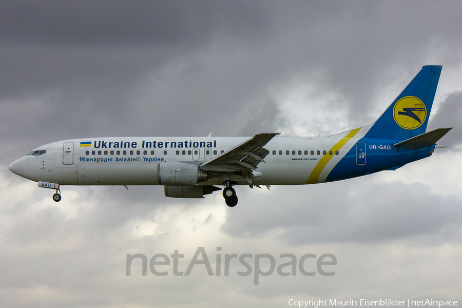 Ukraine International Airlines Boeing 737-4Z9 (UR-GAO) | Photo 45208