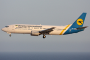 Ukraine International Airlines Boeing 737-4Z9 (UR-GAO) at  Tenerife Sur - Reina Sofia, Spain
