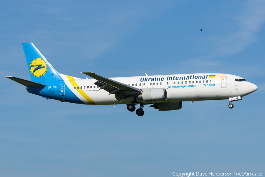 Ukraine International Airlines Boeing 737-4Z9 (UR-GAP) | Photo 450184