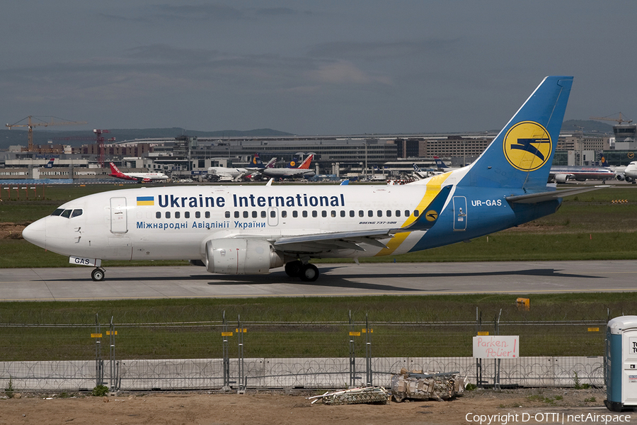 Ukraine International Airlines Boeing 737-528 (UR-GAS) | Photo 290404