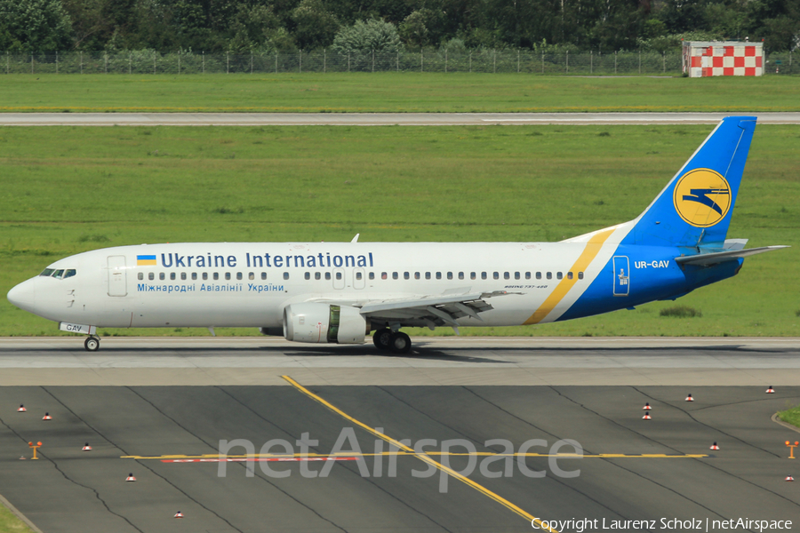 Ukraine International Airlines Boeing 737-4C9 (UR-GAV) | Photo 63317