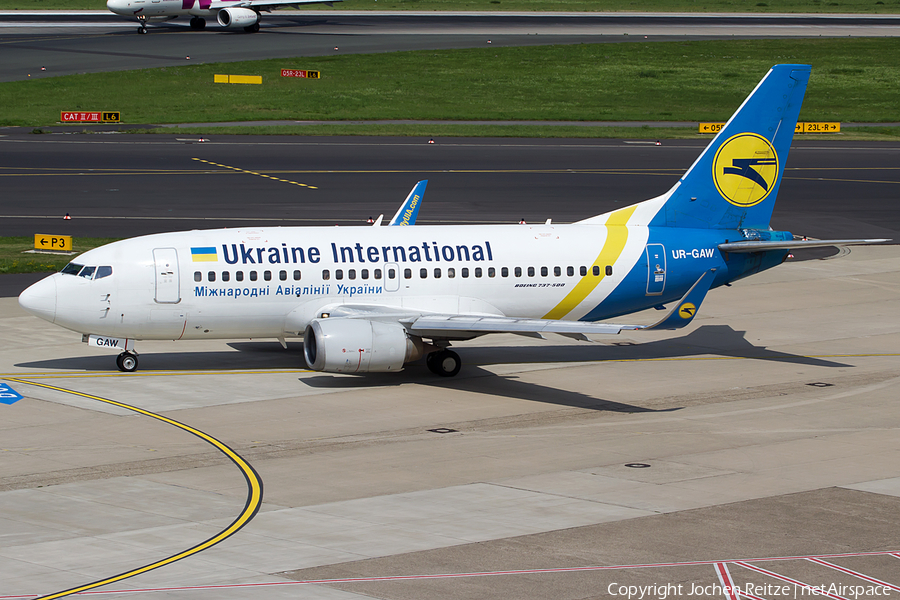 Ukraine International Airlines Boeing 737-5Y0 (UR-GAW) | Photo 53523