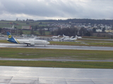Ukraine International Airlines Boeing 737-4Y0 (UR-GAX) at  Zurich - Kloten, Switzerland