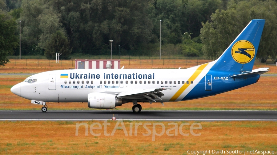 Ukraine International Airlines Boeing 737-55D (UR-GAZ) | Photo 206456