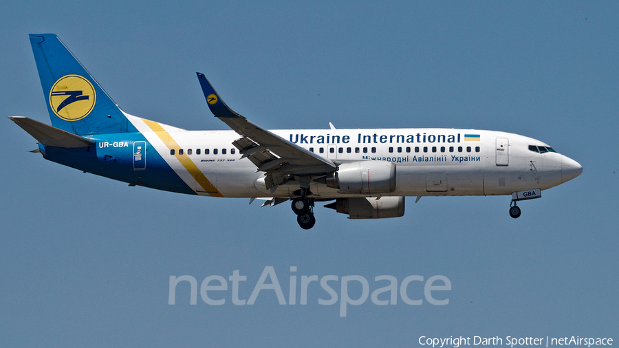 Ukraine International Airlines Boeing 737-36N (UR-GBA) | Photo 282763