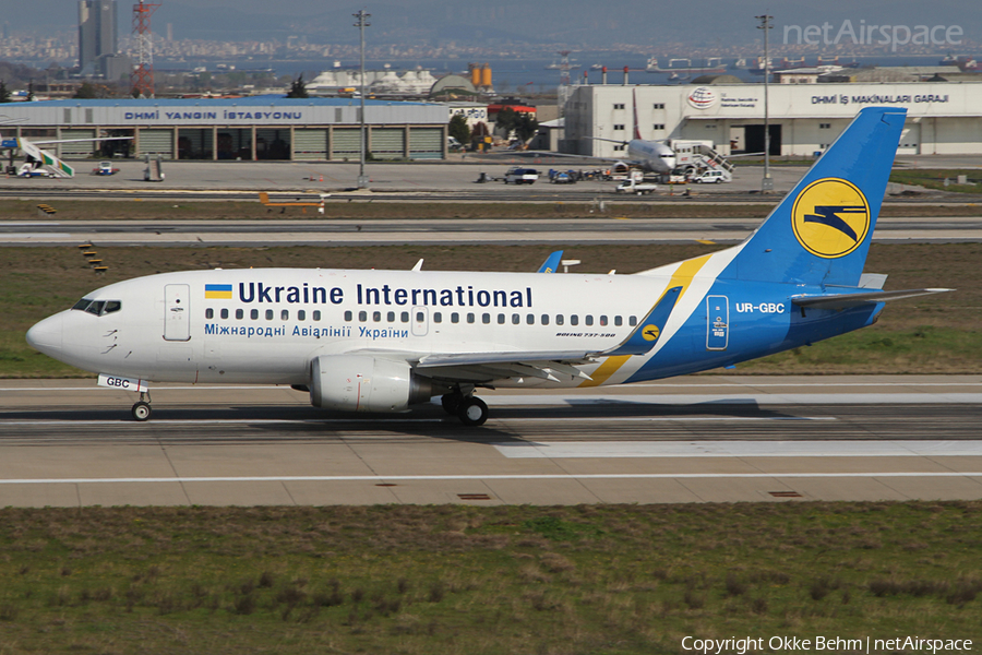 Ukraine International Airlines Boeing 737-5L9 (UR-GBC) | Photo 44213