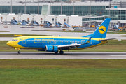 Ukraine International Airlines Boeing 737-36Q (UR-GBD) at  Munich, Germany