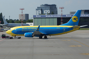 Ukraine International Airlines Boeing 737-36Q (UR-GBD) at  Warsaw - Frederic Chopin International, Poland