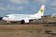 Ukraine International Airlines Boeing 737-548 (UR-GBE) at  Billund, Denmark