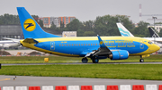 Ukraine International Airlines Boeing 737-548 (UR-GBF) at  Warsaw - Frederic Chopin International, Poland