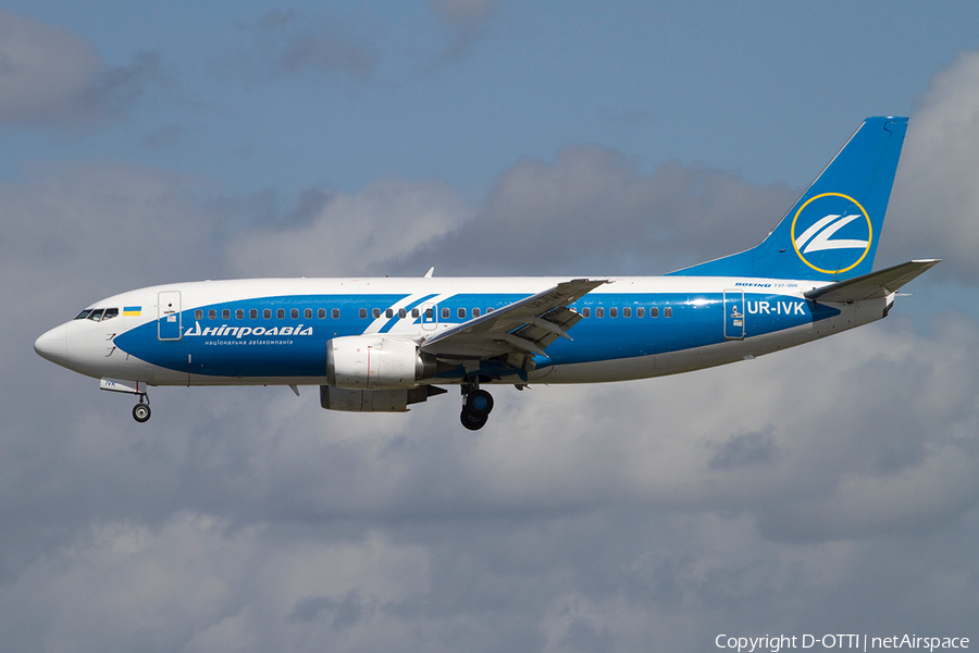 Dniproavia Boeing 737-3L9 (UR-IVK) | Photo 383792