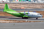 Cavok Air Antonov An-12BK (UR-KDM) at  Gran Canaria, Spain