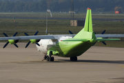 Cavok Air Antonov An-12BK (UR-KDM) at  Eindhoven, Netherlands