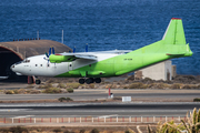 Cavok Air Antonov An-12BK (UR-KDM) at  Gran Canaria, Spain
