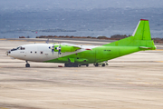 Cavok Air Antonov An-12BK (UR-KDM) at  Gran Canaria, Spain