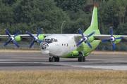 Cavok Air Antonov An-12BK (UR-KDM) at  Luxembourg - Findel, Luxembourg