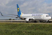 Ukraine International Airlines Boeing 737-8HX (UR-PSA) at  Amsterdam - Schiphol, Netherlands